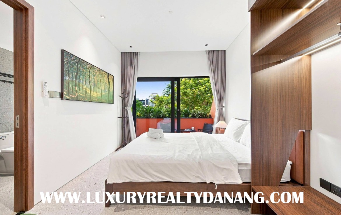 Danang luxury villa for rent near Thuan Phuoc bridge, in Vietnam, modern architecture
