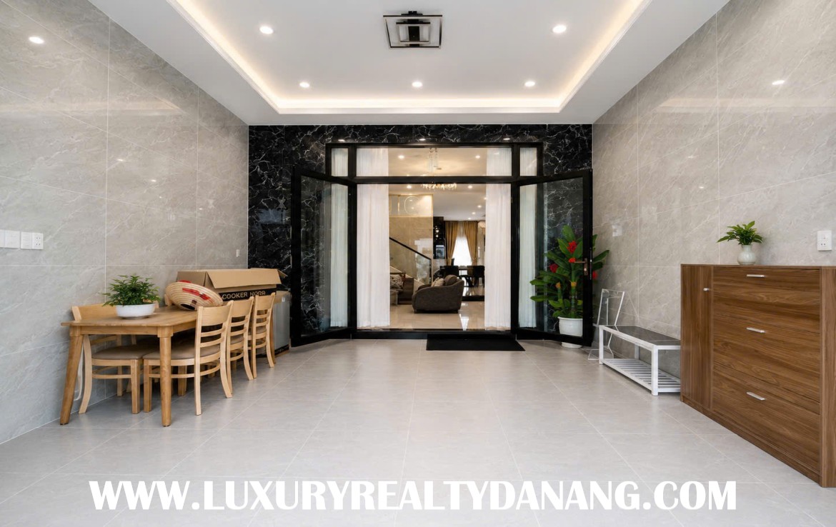 Danang modern house for rent in Vietnam, in Nam Viet A residential area
