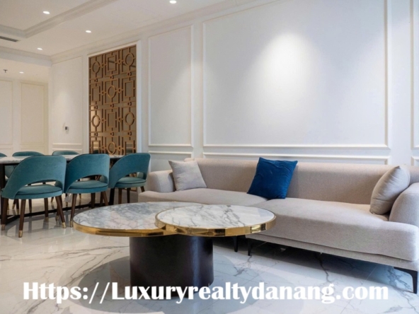 Hilton apartment for rent Danang by Han river, in Bach Dang complex, in Vietnam, by Han river
