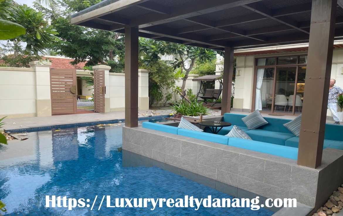 Fusion villa for rent Danang in Fusion resort & villas, in Vietnam, in the beachside
