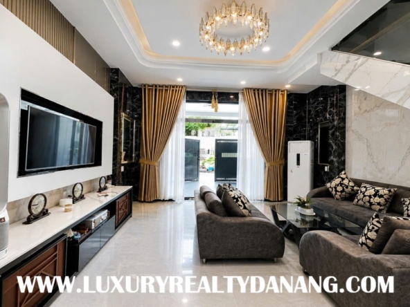 Danang modern house for rent in Vietnam, in Nam Viet A residential area 1