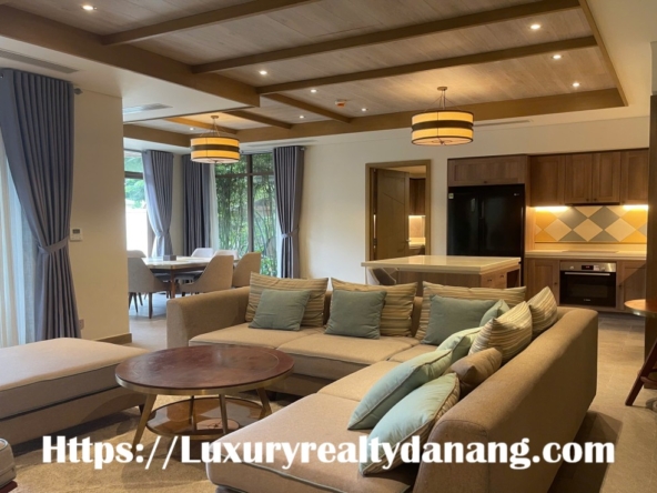 Fusion villa for rent Danang in Fusion resort & villas, in Vietnam, just near the beach