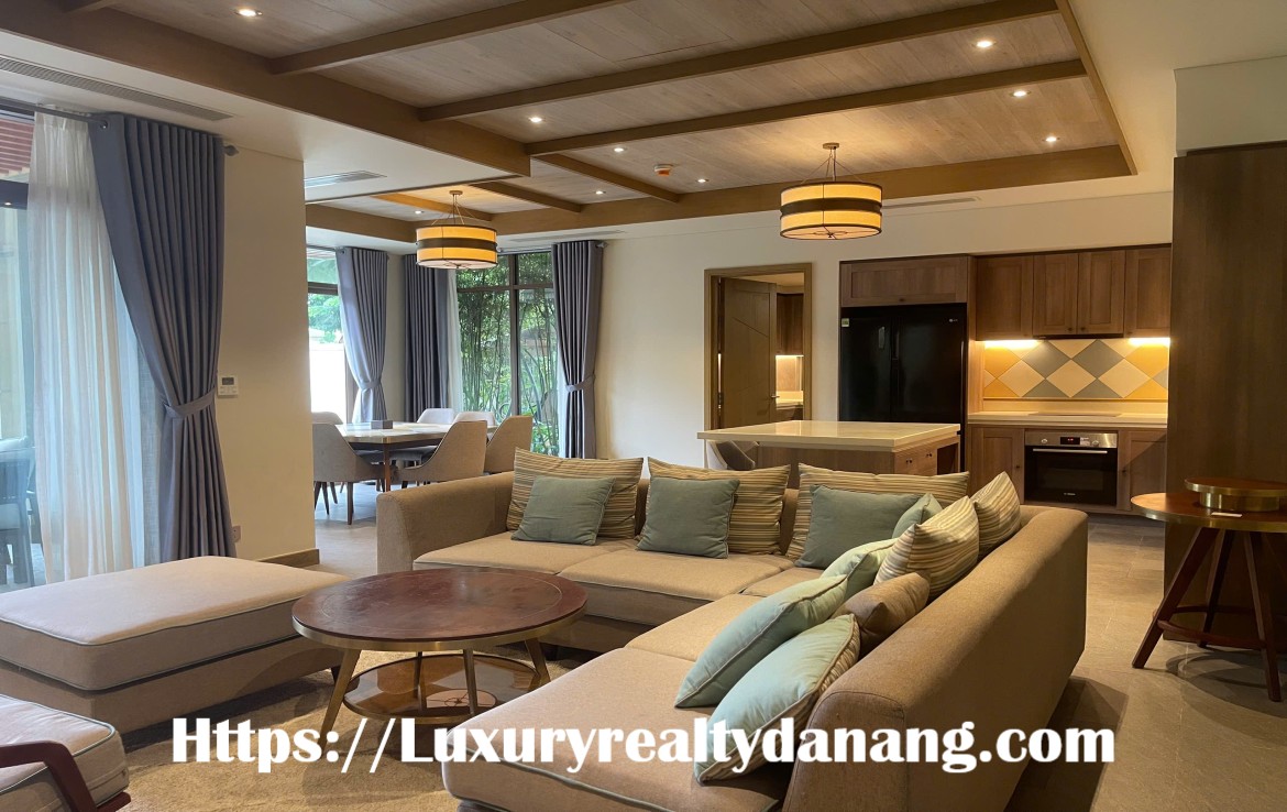 Fusion villa for rent Danang in Fusion resort & villas, in Vietnam, just near the beach