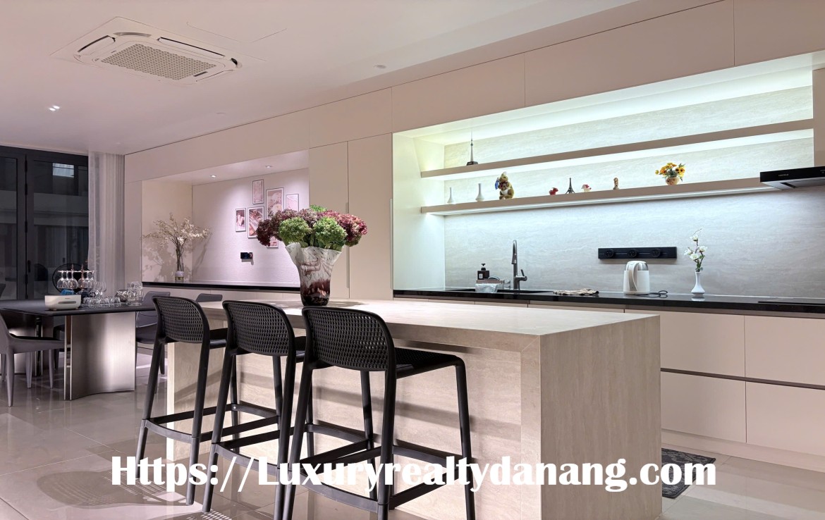 Danang luxury houses for rent in Elysia complex, in Vietnam, Western design