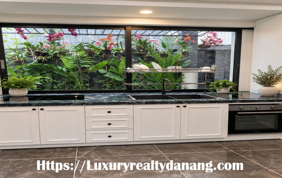 Green villa for rent Danang, near My Khe beach, in Vietnam 2