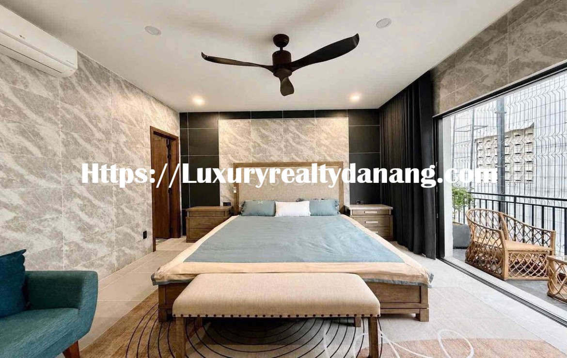 Green villa for rent Danang, near My Khe beach, in Vietnam