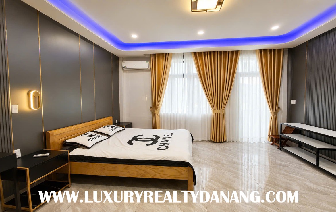 Danang modern house for rent in Vietnam, in Nam Viet A residential area 5