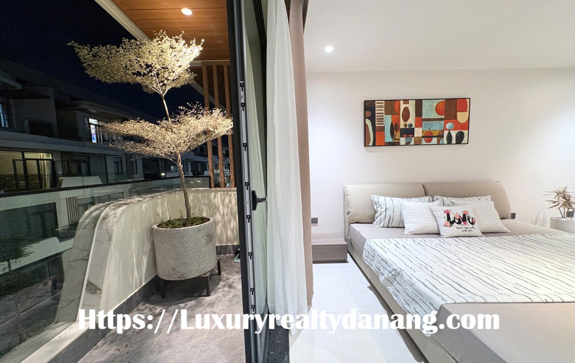 Danang luxury houses for rent in Elysia complex, in Vietnam, modern design